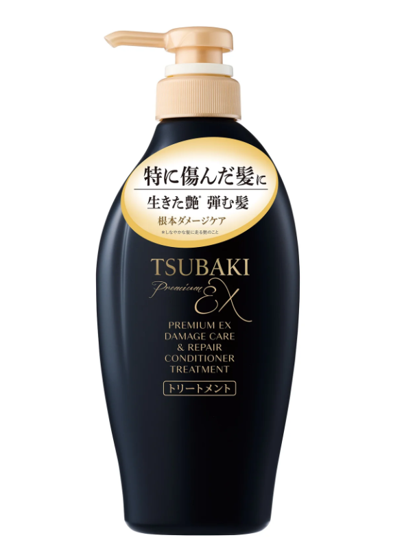 Shiseido TSUBAKI Premium EX Damage Care & Repair Conditioner 450ml (Black Tsubaki)