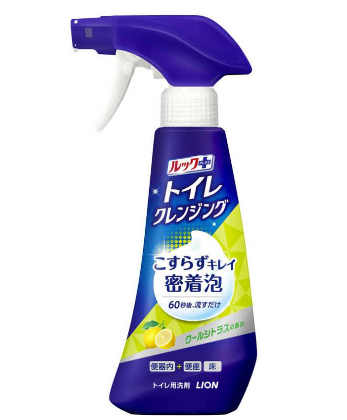 LION Bathroom Antibacterial and Stain-Repellent Spray 500ml, Cool Citrus Scent
