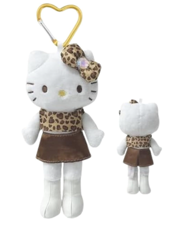 Hello Kitty Character Charm - Leopard Print