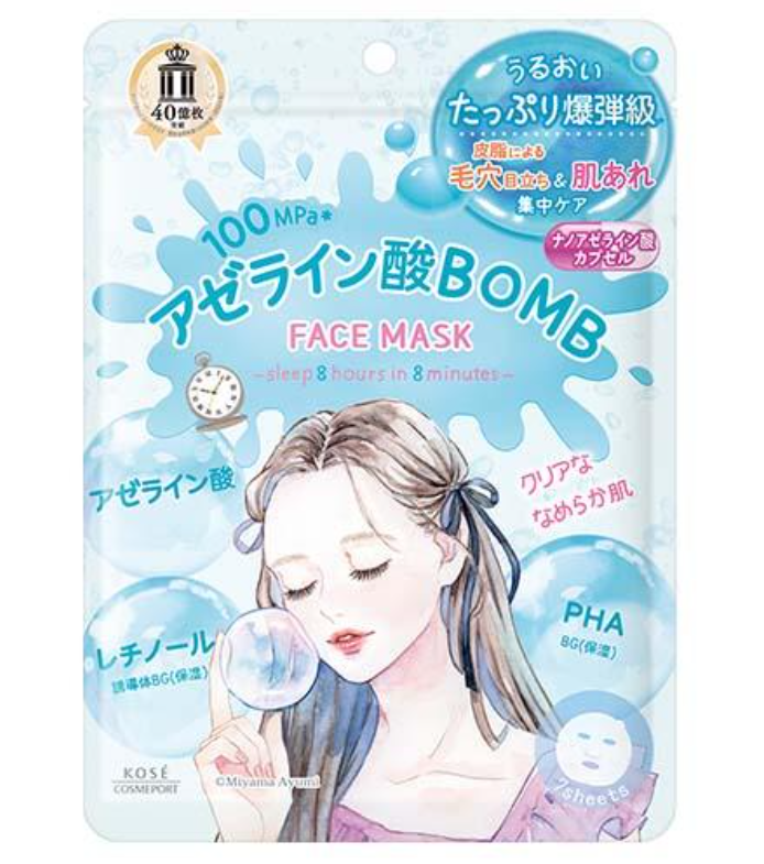 KOSE Clear Turn "Bomb" Mask (7-Pack)