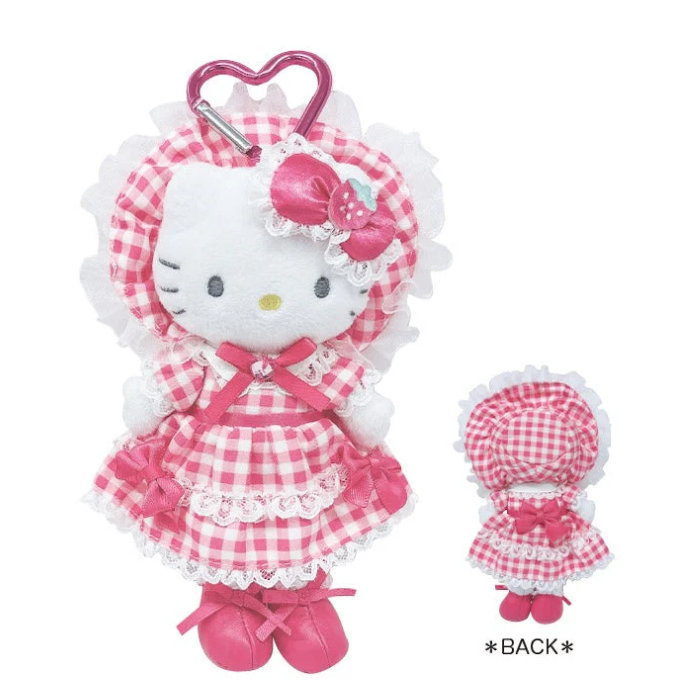 Hello Kitty Dress-Up Charm - Lolita Style (Red)
