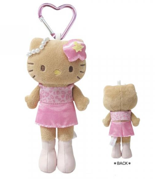 Hello Kitty Character Charm - Leopard Print (Pink)