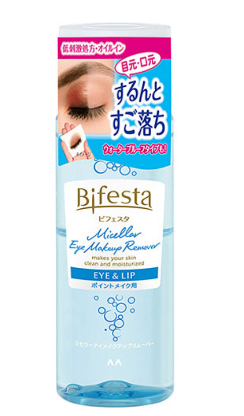 Mandom Bifesta Eye Makeup Remover (145ml) — Dissolves Stubborn Waterproof Mascara & Eyeliner