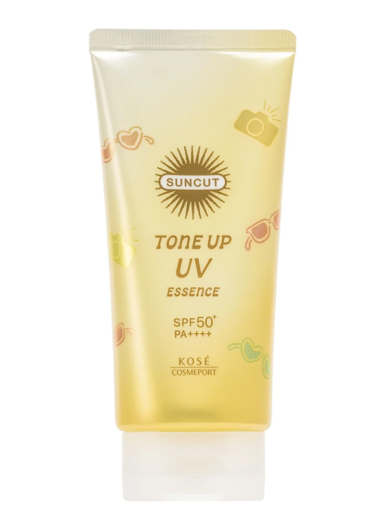 Kose Suncut Brightening Sunscreen Essence - Lemon Yellow (80g)