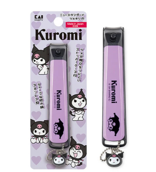 Kai KK2604 Kuromi New Standard Nail Clippers, Medium Size