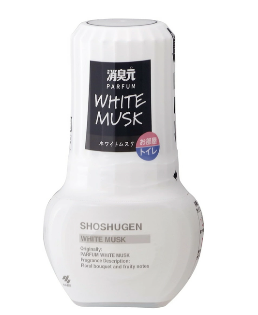 Kobayashi Pharmaceutical's SAVON Room and Toilet Air Freshener 400ml - White Musk Scent
