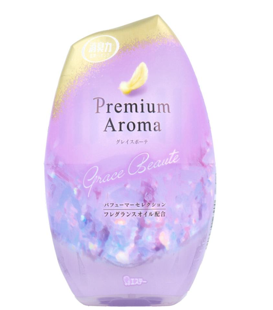 Deodorizing Power Room Deodorizer, Premium Aromatherapy Air Freshener, 400ml (Contains essential oils, adjustable concentration, effectively removes urine stains and odors typical of toilet bowls) Nordic Finnish Leaf
