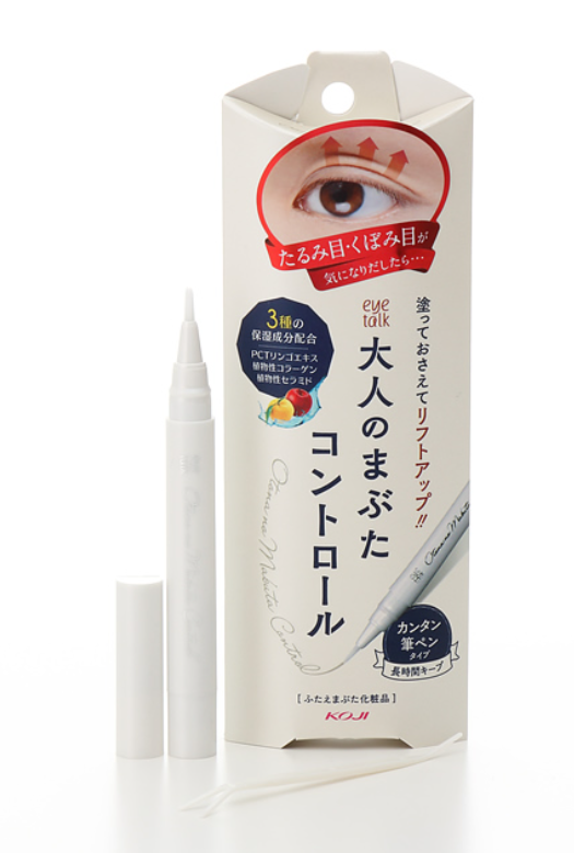 KOJI Eye Talk Double Eyelid Glue (Clear) — Beginner-Friendly, Invisible, Long-Lasting, Latex-Free