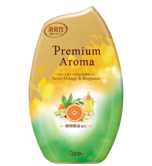 S.T. Indoor Odor Eliminator - Premium Fragrance, Sweet Orange & Bergamot 400ml