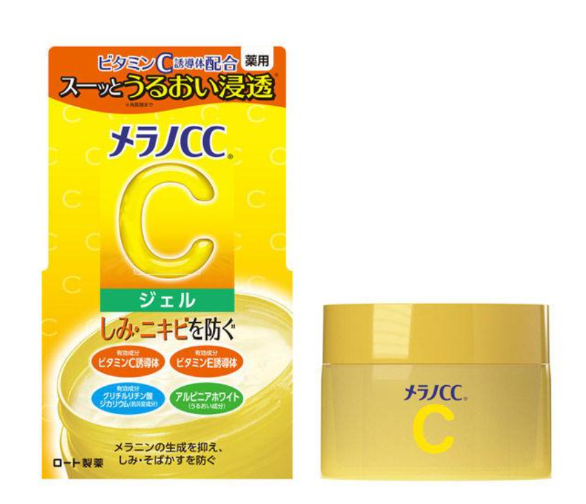 Rohto Pharmaceutical Medicated Whitening Gel 100g (Anti-acne, freckles, pore tightening. Vitamin C inhibits melanin production, prevents acne and freckles, and creates translucent skin)