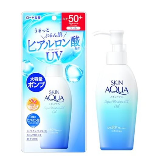 SKIN AQUA Super Moisturizing Refreshing UV Sunscreen Gel 140g