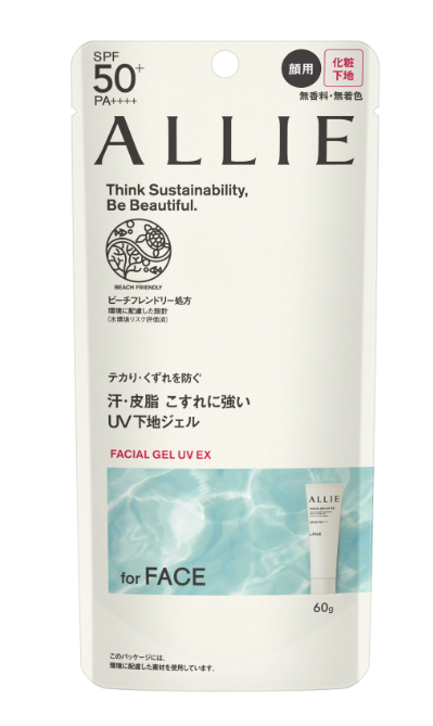 ALLIE Chrono Beauty Facial Gel UV EX Sunscreen – SPF 50+, 60g