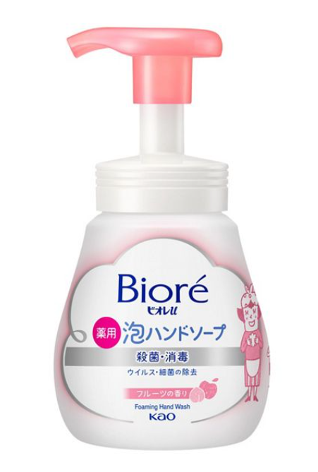 Biore U Foaming Hand Soap – Fruity Scent, 240ml