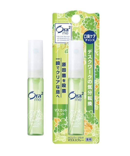 Ora2 Breath Spray – Green Grape Flavor, 6ml