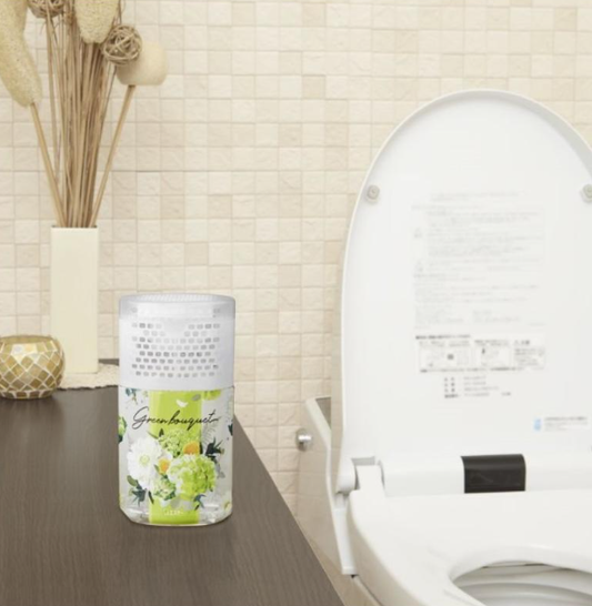 S.T. Shoshuriki Toilet Air Freshener – Green Bouquet Scent, 400ml
