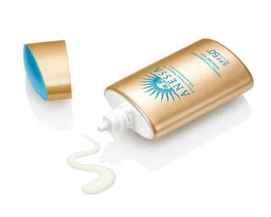 Anessa Perfect UV Skincare Milk Sunscreen – Classic Gold, 60ml