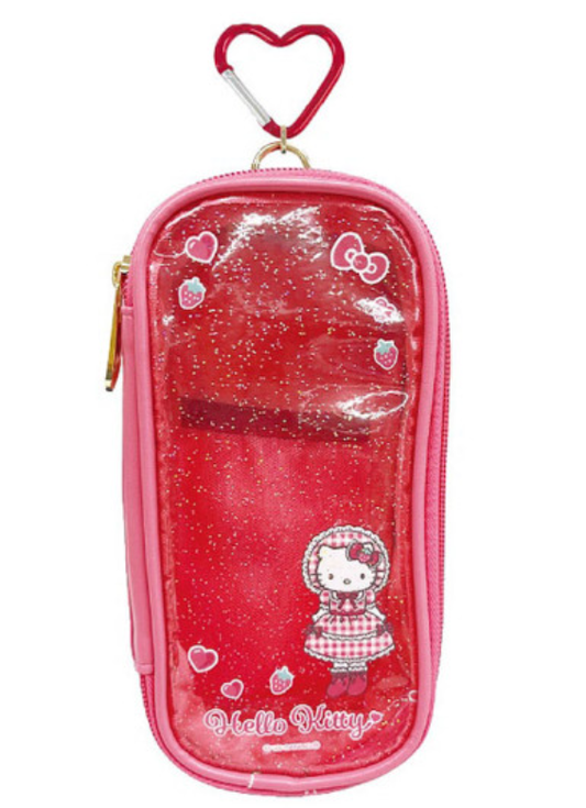 Hello Kitty Makeup Pouch (Red)