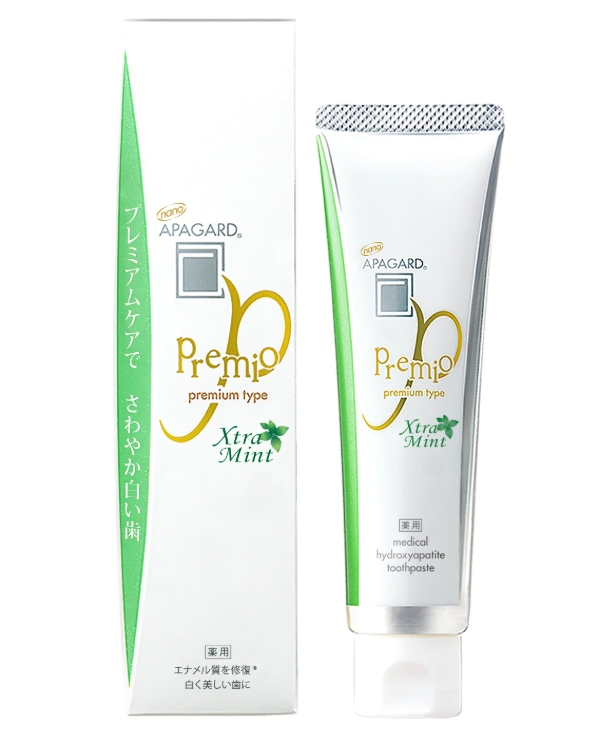 Apagard M Plus Medicated Whitening Toothpaste 105g (Premium Care, Extra Mint)