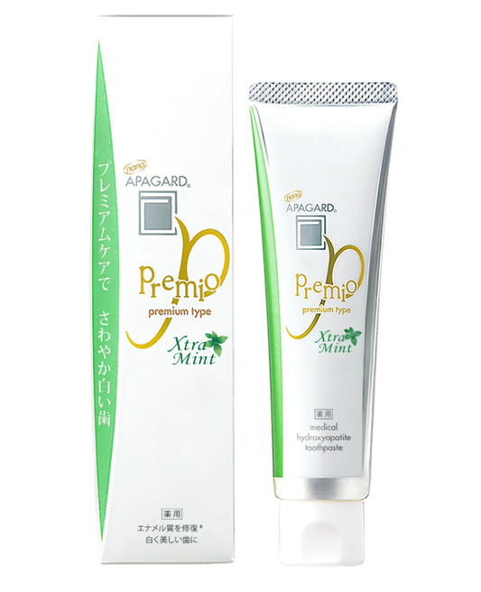 Apagard M Plus Medicated Whitening Toothpaste 105g (Premium Care, Extra Mint)
