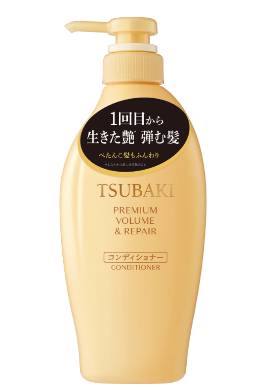 Shiseido TSUBAKI Premium Volumizing & Deep Penetrating Repair Conditioner 450ml (Gold Tsubaki)