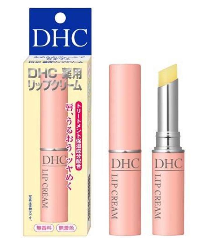 DHC Olive Oil Lip Balm (1.5g) (Extremely smooth, non-sticky, fragrance-free, colorant-free, natural ingredients, no preservatives)