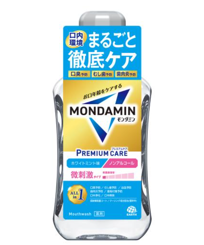 Mondahmin Premium Care White Mint 600ml